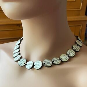 🔥🔥FREE🔥🔥Clever Made-From-Books Reversible Necklace